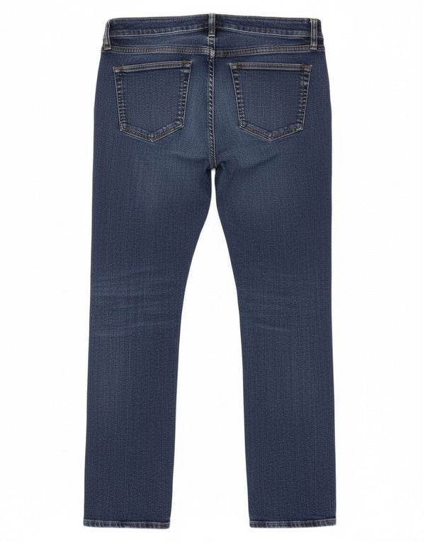 Damskie jeansy Ralph Lauren Curvy Straight US 8 Medium W30 L29 Niebieskie bawełniane