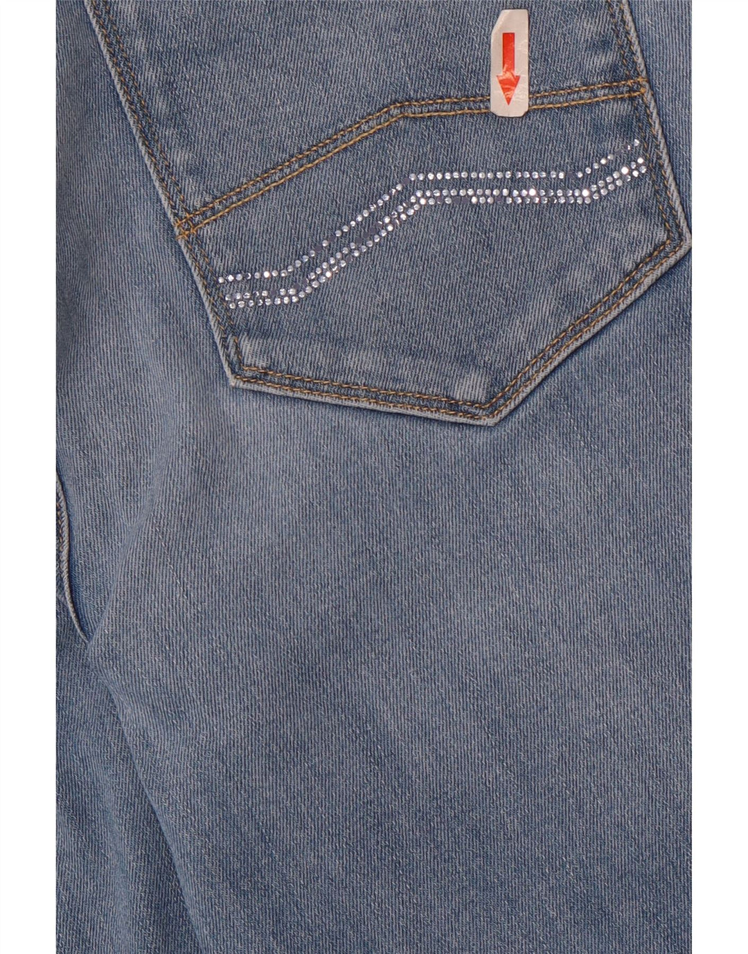 Damskie jeansy Skinny Armani W33 L31 Niebieskie bawełniane