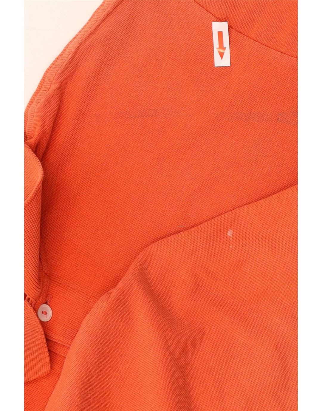 Męska koszulka polo Lacoste, rozmiar 6, XL, pomarańczowa, bawełniana