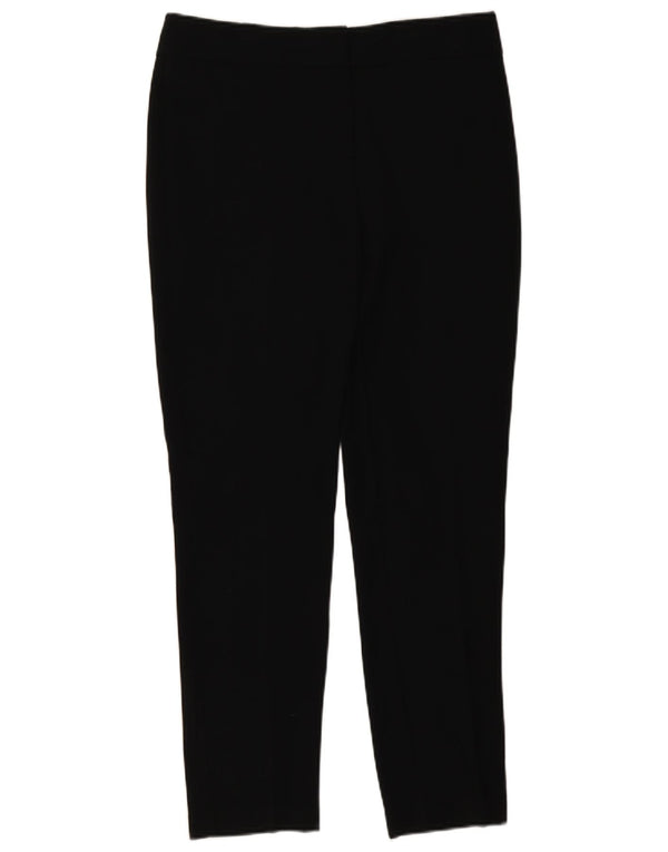 Marks & Spencer Damskie zwężane spodnie codzienne UK 12 Medium W32 L30 Czarne