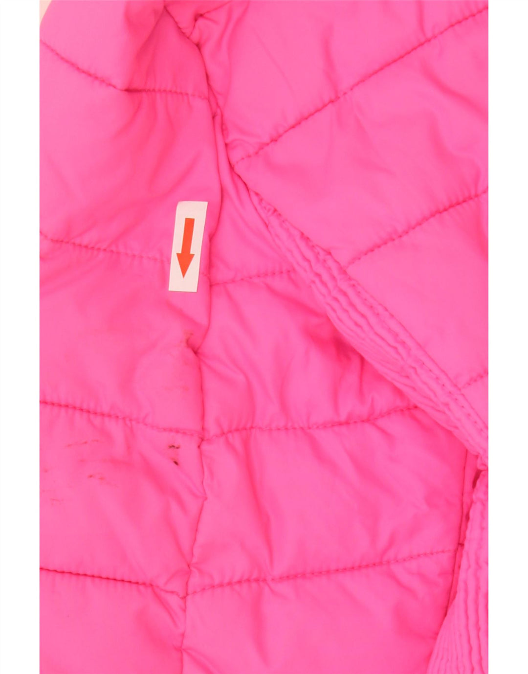 Damska ocieplana kurtka z kapturem Superdry UK 14, duża, różowa, poliester