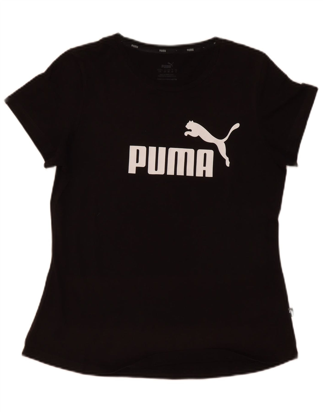 Damska koszulka z grafiką Puma Top UK 14 Średnia czarna