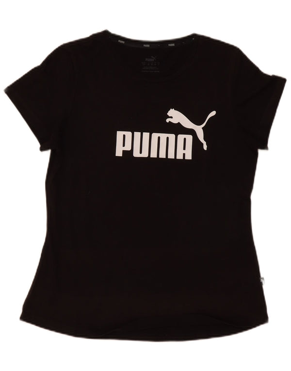 Damska koszulka z grafiką Puma Top UK 14 Średnia czarna