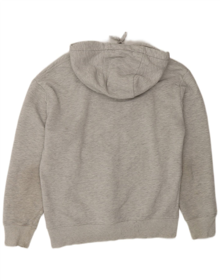 Męski sweter z kapturem Zara, średnioszary, nakrapiany