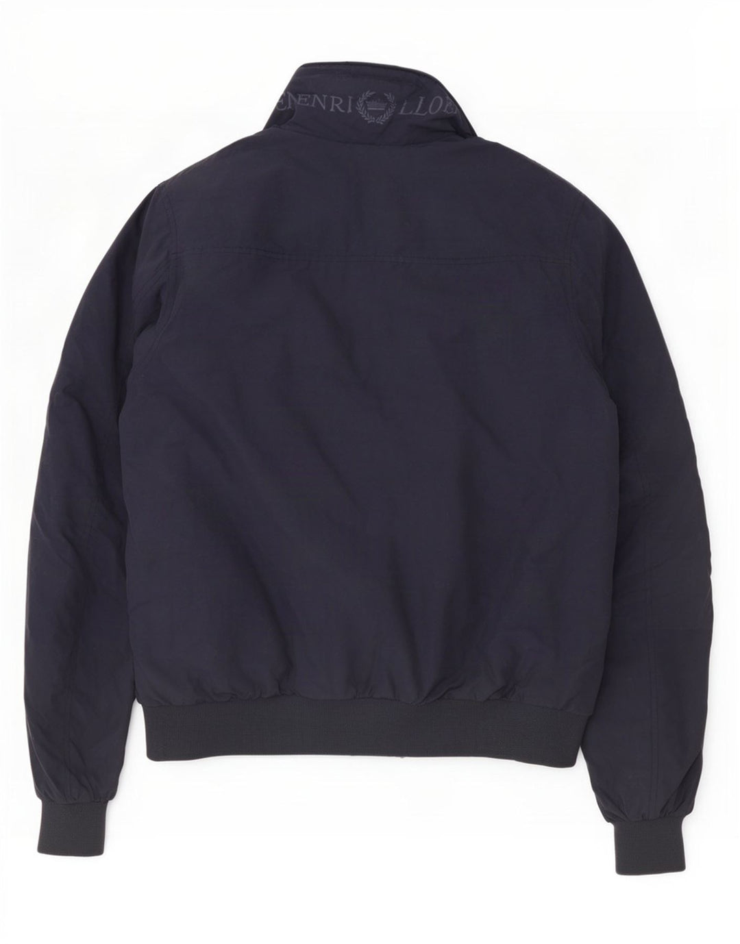 Męska kurtka bomber Henri Lloyd Graphic UK 40, duża, granatowa, nylonowa