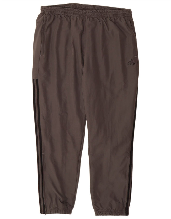 Męskie spodnie dresowe ADIDAS Joggers XL Szary poliester