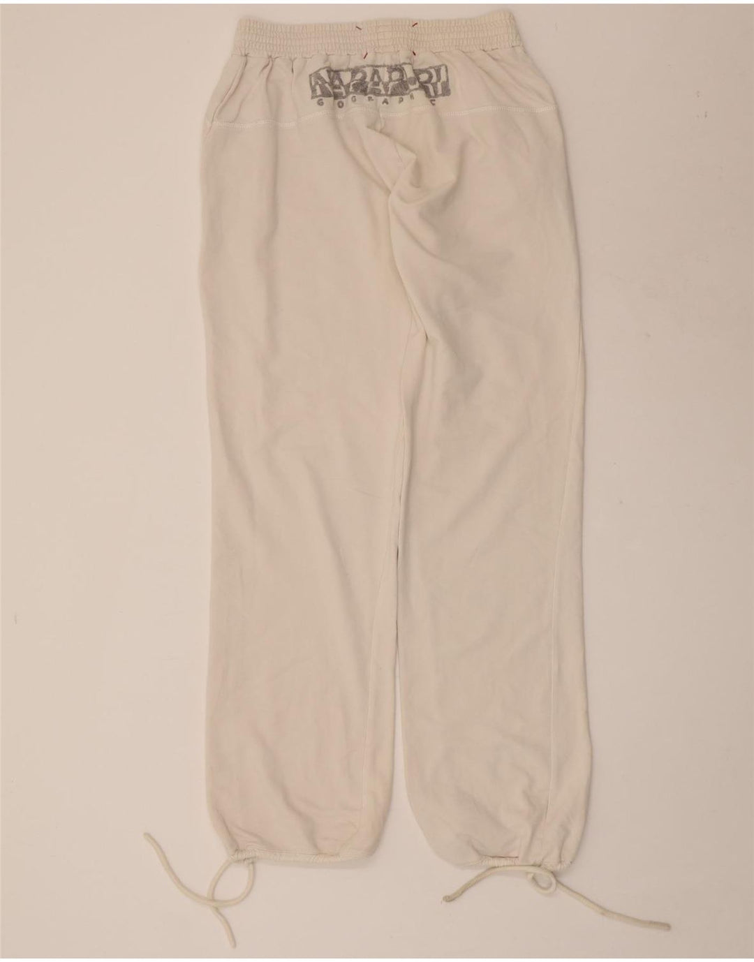 Damskie spodnie dresowe NAPAPIJRI Graphic Joggers UK 12 Medium White