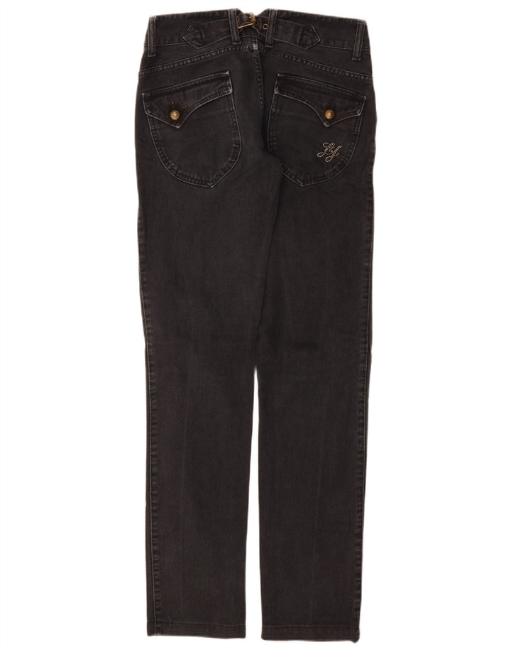 Damskie jeansy Liu Jo W27 L33 Czarne bawełniane