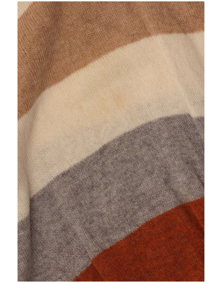 Marks & Spencer Damski sweter z dekoltem w łódkę, UK 20 2XL, wielokolorowy