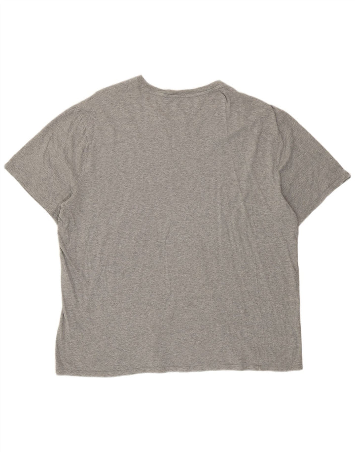 T-shirt męski Tommy Hilfiger Top 2XL Szara bawełna
