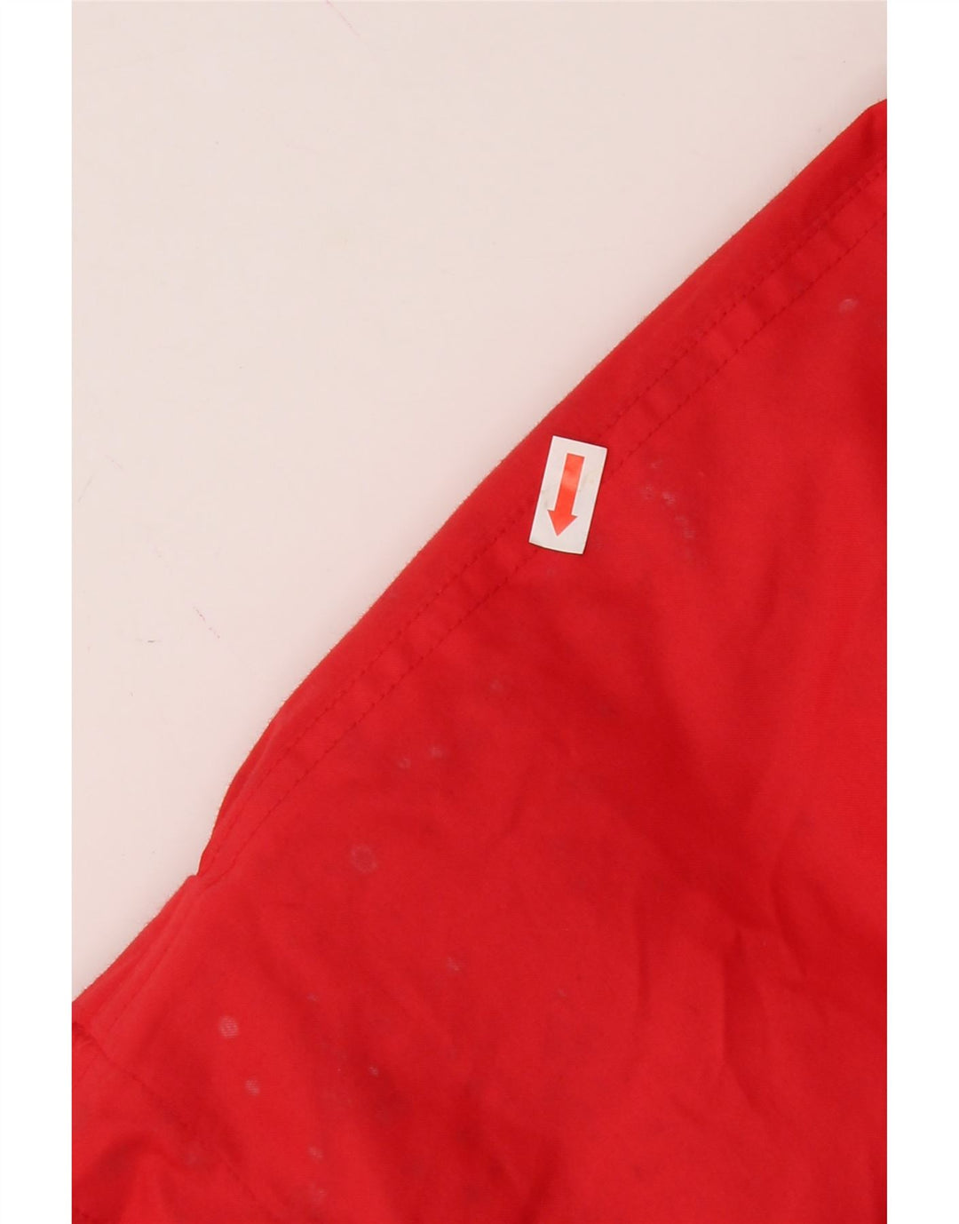 DUBIN Mens Padded Bomber Jacket IT 46 Small Red Cotton Vintage Dubin and Second-Hand Dubin from Messina Hembry 