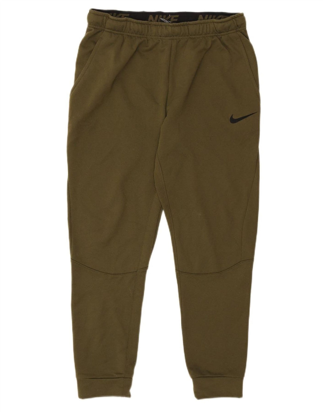 Męskie spodnie dresowe NIKE Dri Fit, średnie khaki