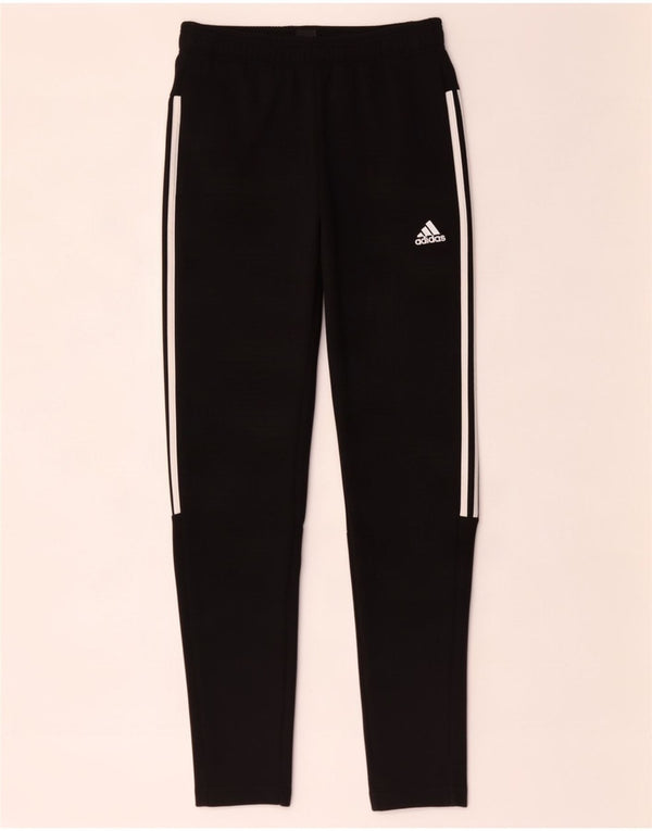 Męskie spodnie dresowe Adidas Aeroready, średniej wielkości, czarne, bawełniane