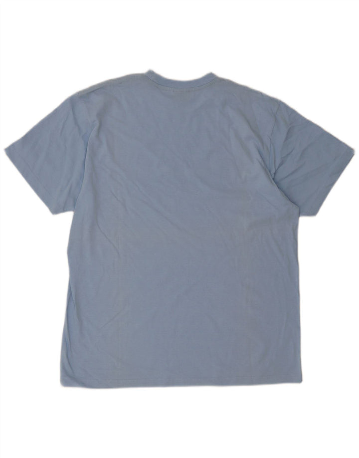Męski T-shirt Champion z grafiką, duży, niebieski