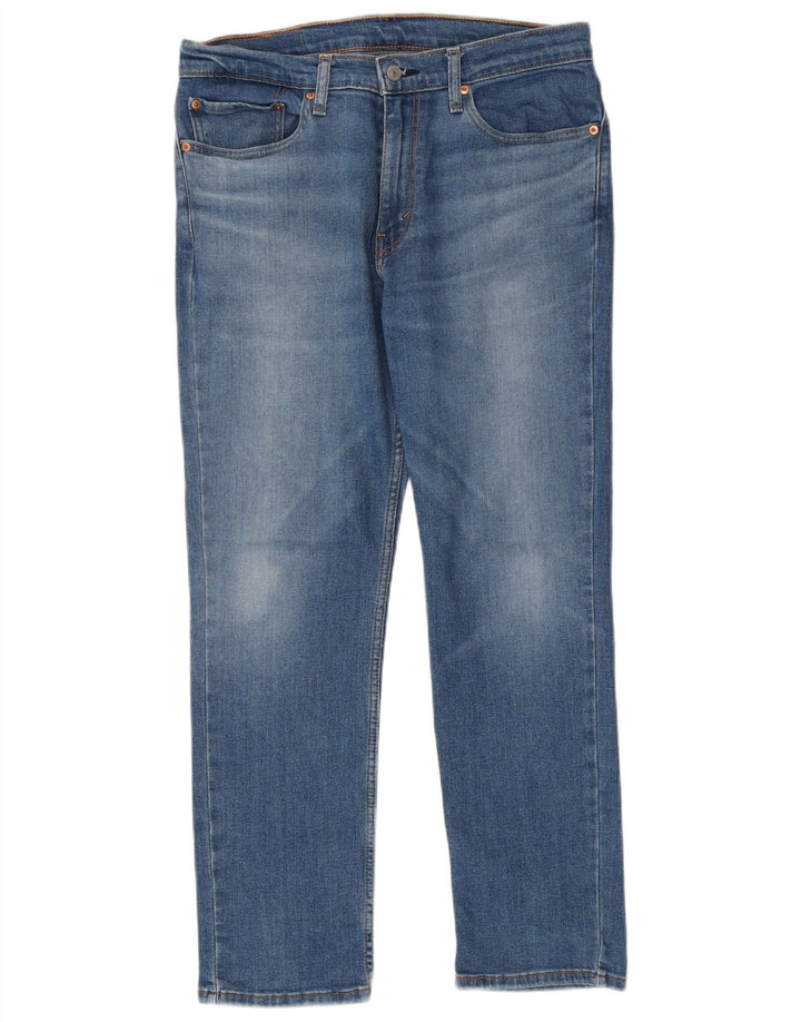 Męskie jeansy Levi's 511 Slim W34 L30 Niebieska bawełna