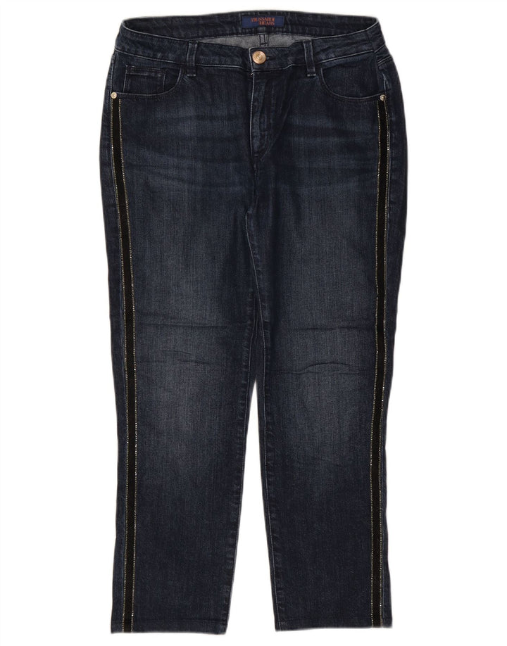 Dżinsy damskie TRUSSARDI W30 L24 Granatowe, bawełniane
