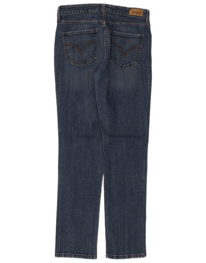 Damskie jeansy skinny ze średnim stanem LEVI'S US 8 Medium W29 L32 Niebieska bawełna