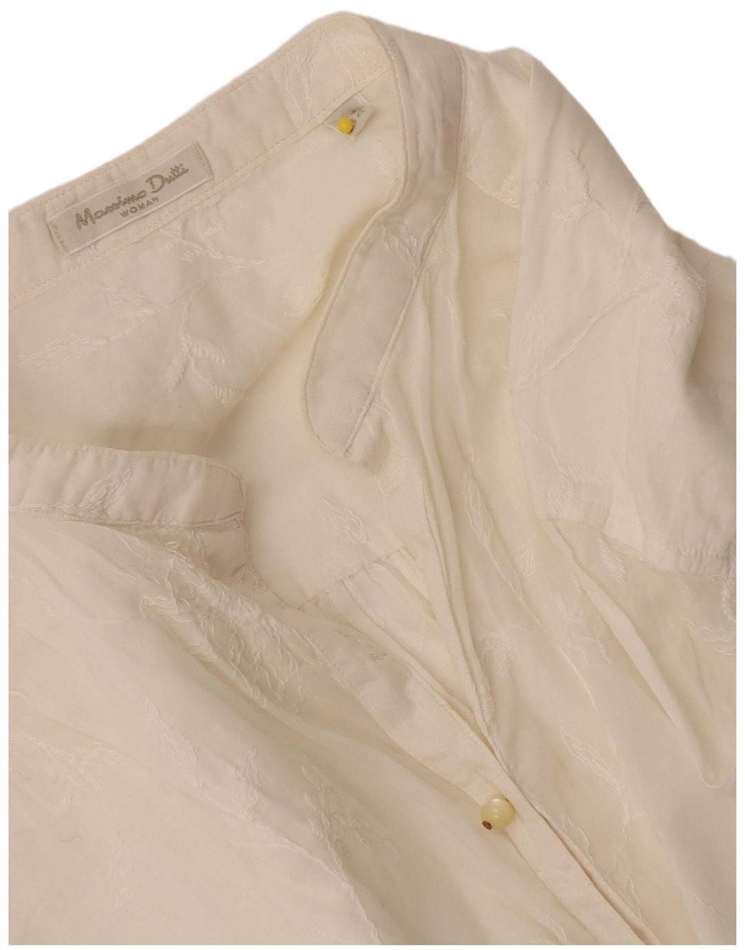 Koszula damska Massimo Dutti EU 44 XL w kolorze złamanej bieli w kwiaty