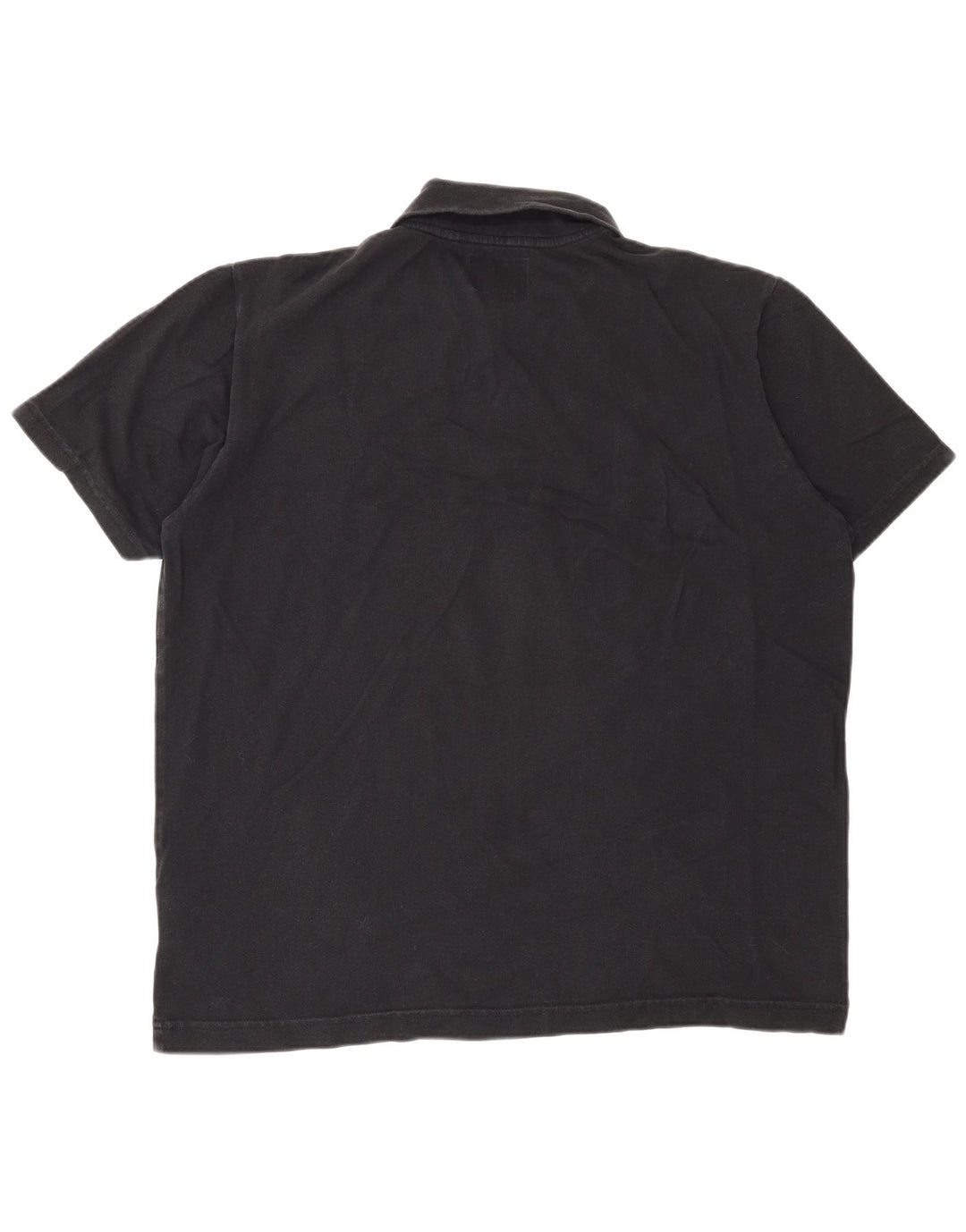 Męska koszulka polo Woolrich, duża, czarna, bawełniana