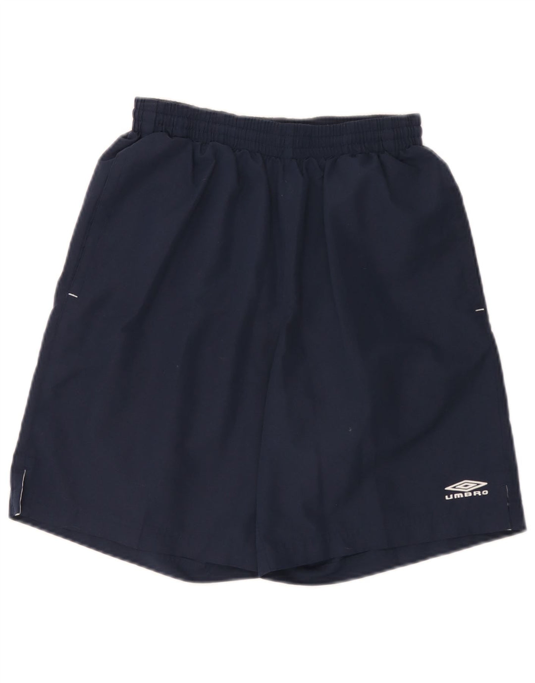 Męskie spodenki sportowe Umbro, małe, granatowe, poliestrowe