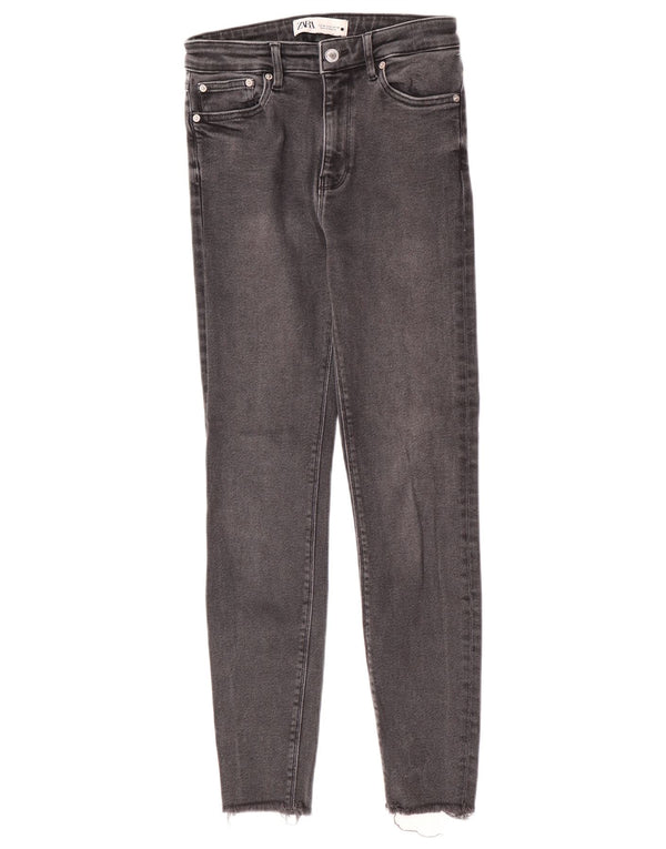 Damskie jeansy Skinny Zara EU 36 XS W26 L27 Szare