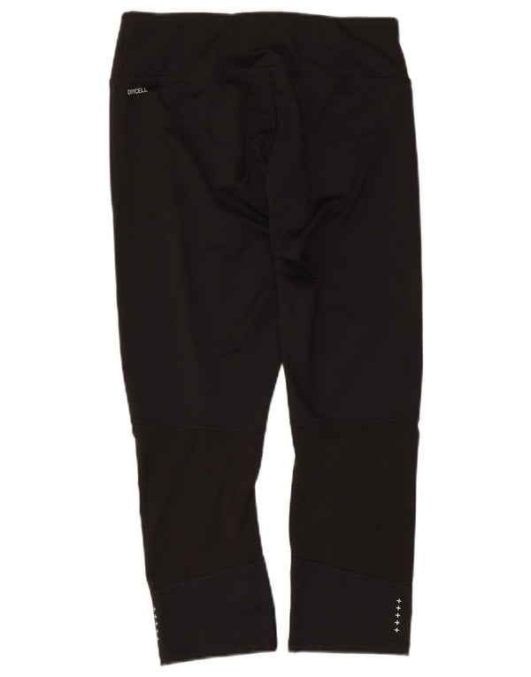 Damskie legginsy Capri Puma UK 12, średni czarny poliester