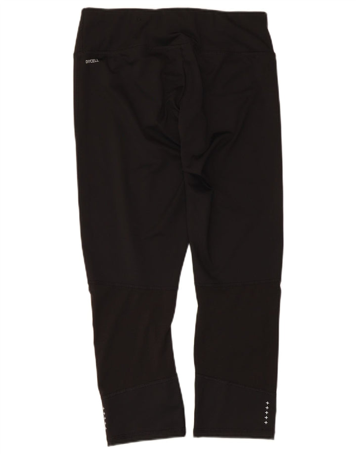 Damskie legginsy Capri Puma UK 12, średni czarny poliester