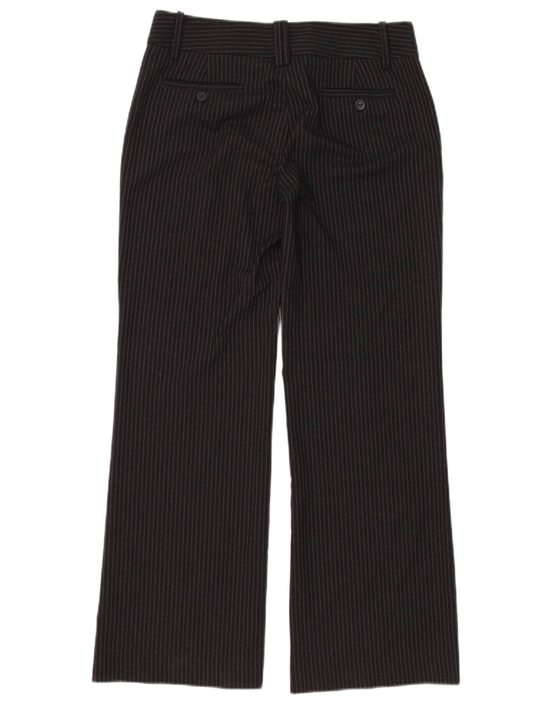 Damskie spodnie garniturowe Zara Bootcut EU 38 Small W28 L30 Czarne paski
