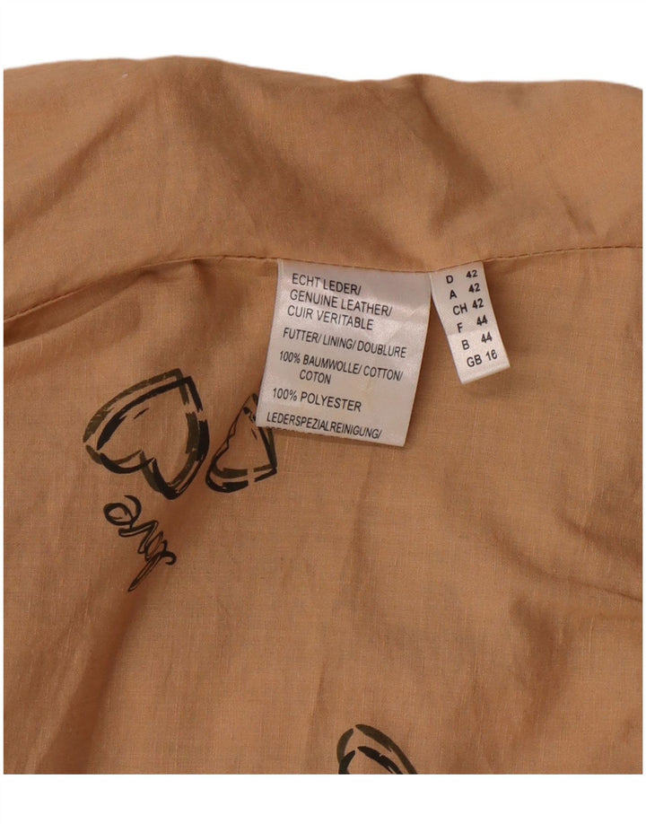 Damska kurtka motocyklowa DAVID MOORE, UK 16, duża, zielona, z blokami kolorów