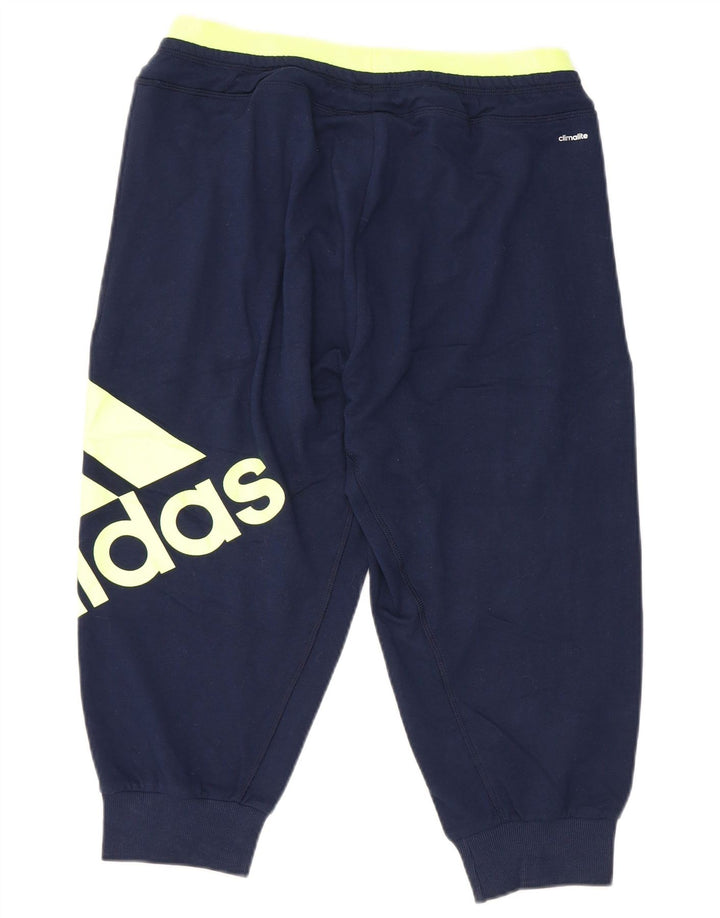 Damskie spodnie dresowe ADIDAS Graphic Joggers UK 8/10 Małe granatowe