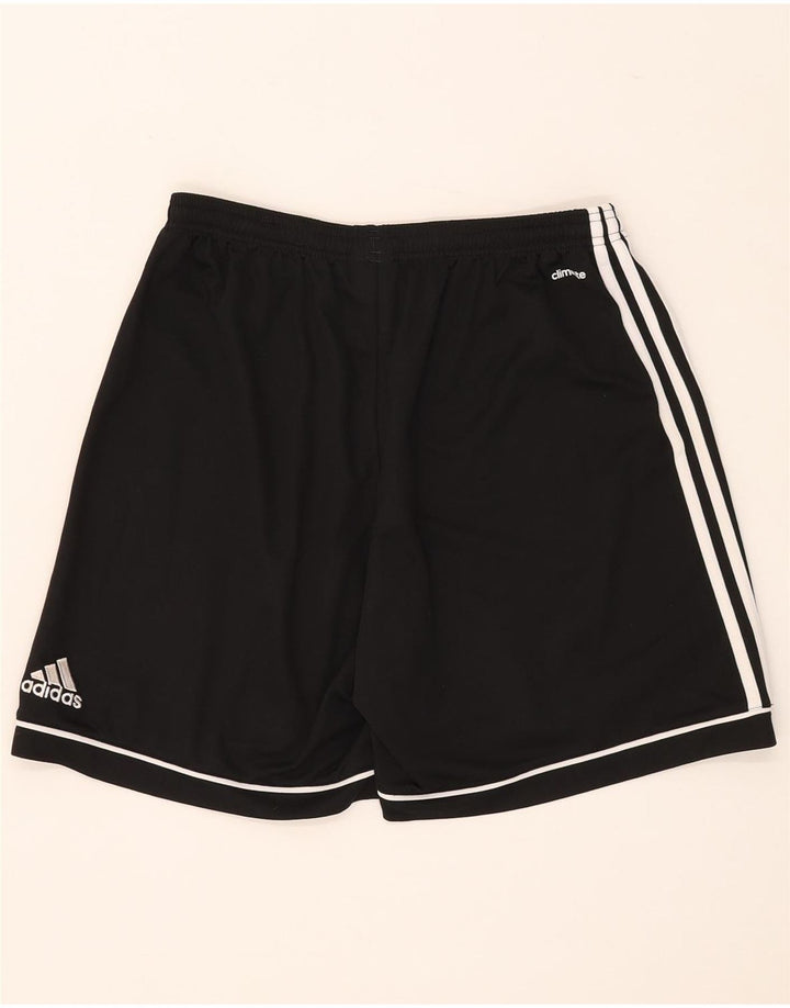 Męskie spodenki sportowe Adidas Climalite, duże, czarne, poliestrowe