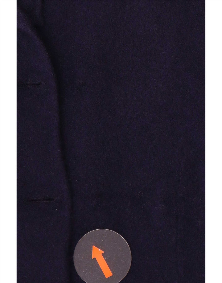 Marynarka damska Zara UK 14 Medium Navy Blue Wool