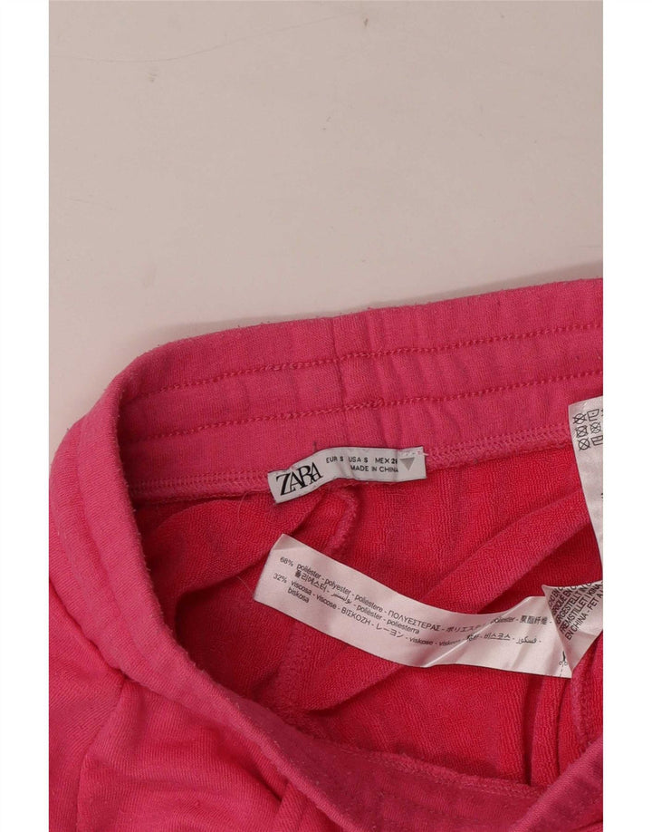 Damskie spodenki sportowe Zara UK 8 Small Pink Polyester