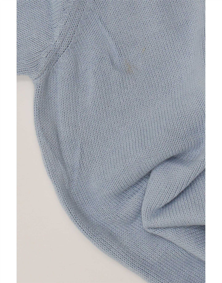 Marks & Spencer Damski sweter z dekoltem w łódkę, UK 16, duży niebieski