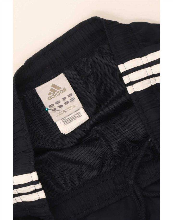 Męskie spodnie dresowe Adidas UK 36/38 Mały granatowy poliester