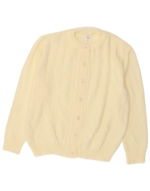 Sweter damski VINTAGE IT 42 średni złamanej bieli, akryl