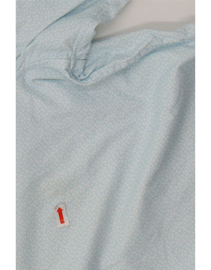 BONOBOS Męska koszula o sportowym kroju, duża, niebieska nylonowa w cętki