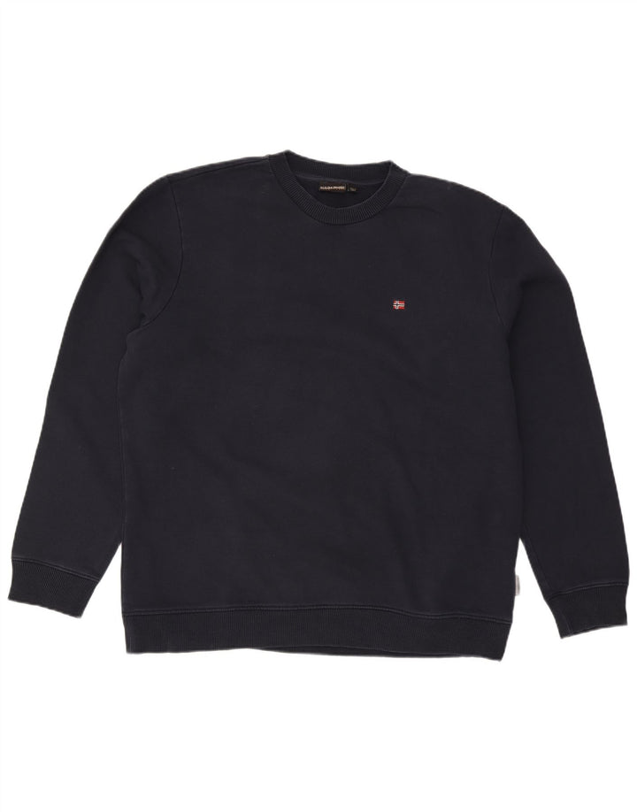 Męski sweter Napapijri Geographic 2XL granatowy