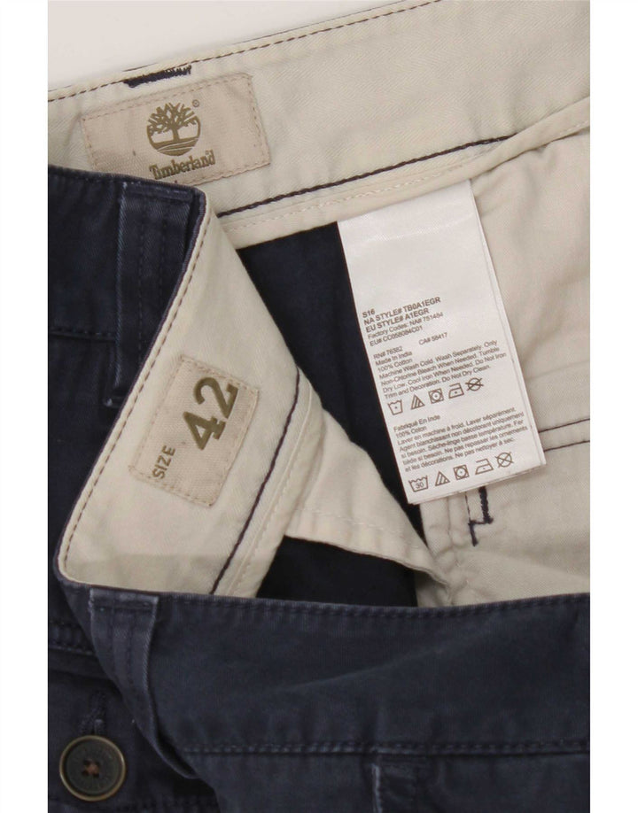 Męskie spodenki cargo Timberland W42 2XL Granatowa bawełna