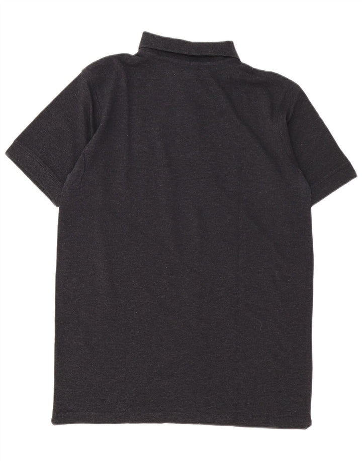 Męska koszulka polo REEBOK, średnioszara, bawełniana