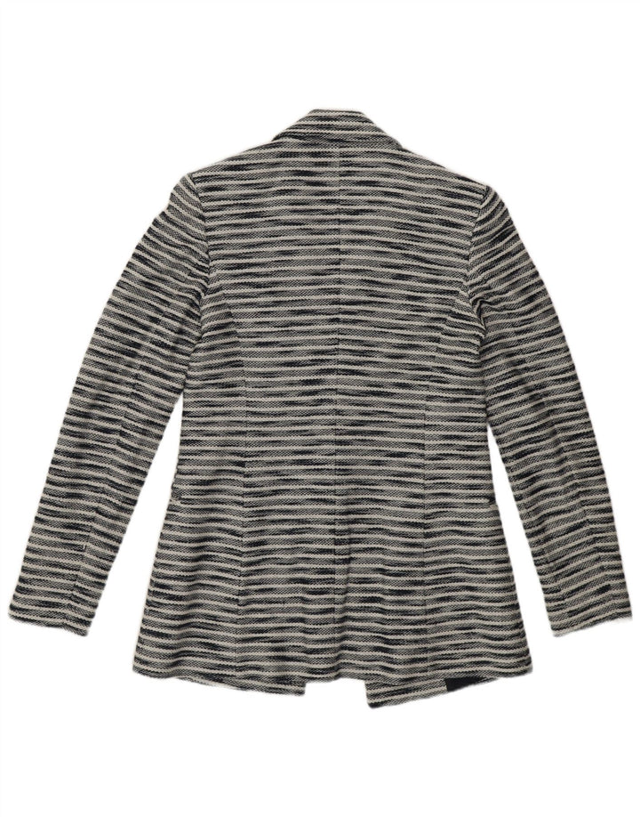Damska marynarka Massimo Dutti EU 34 2XS Granatowa, nakrapiana bawełna