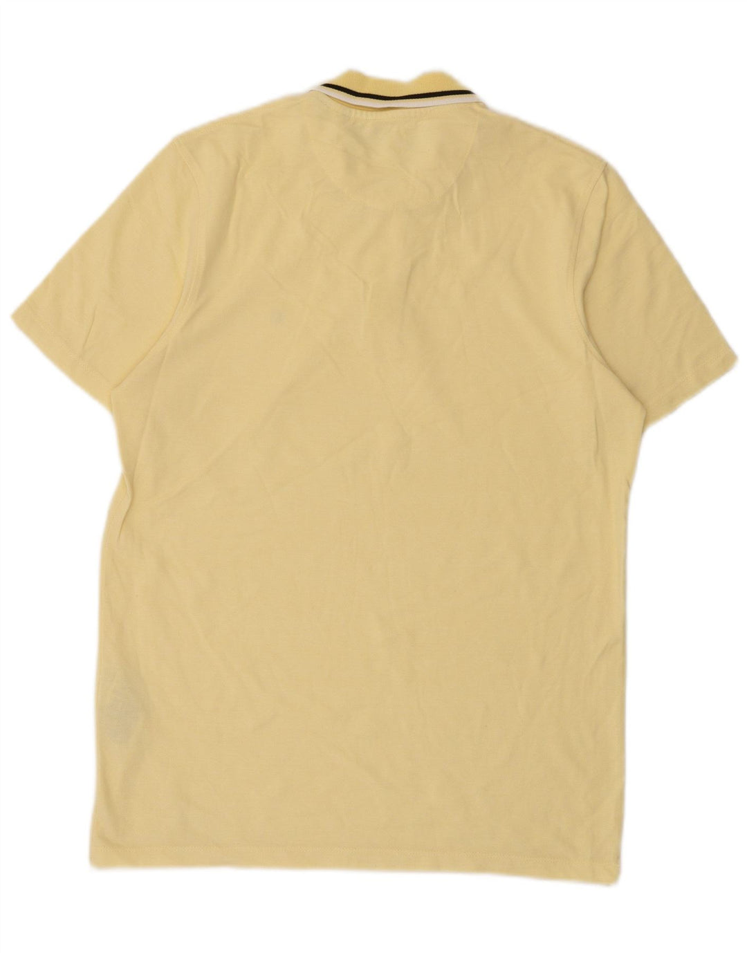 Męska koszulka polo Jack & Jones, średnia żółta bawełna