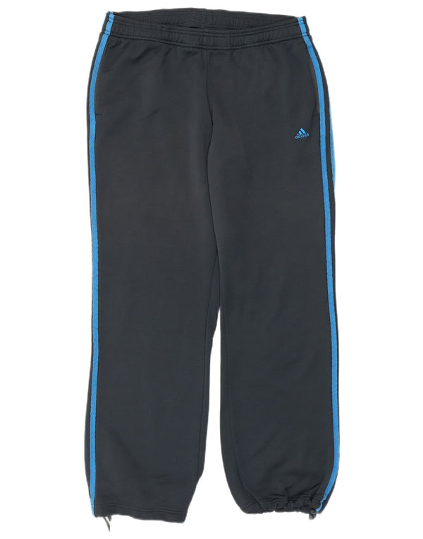 Damskie spodnie dresowe ADIDAS Joggers UK 16/18, duży, szary poliester