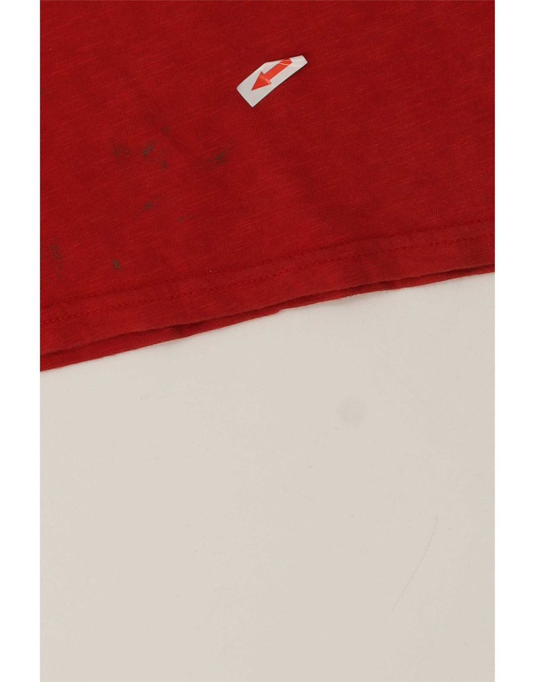 Męska koszulka z grafiką Fat Face Top 2XL, czerwona bawełna