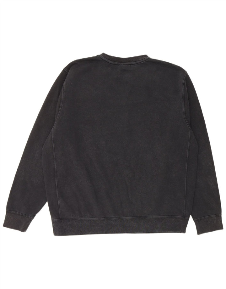 Męski sweter NIKE, duży, czarny, bawełniany