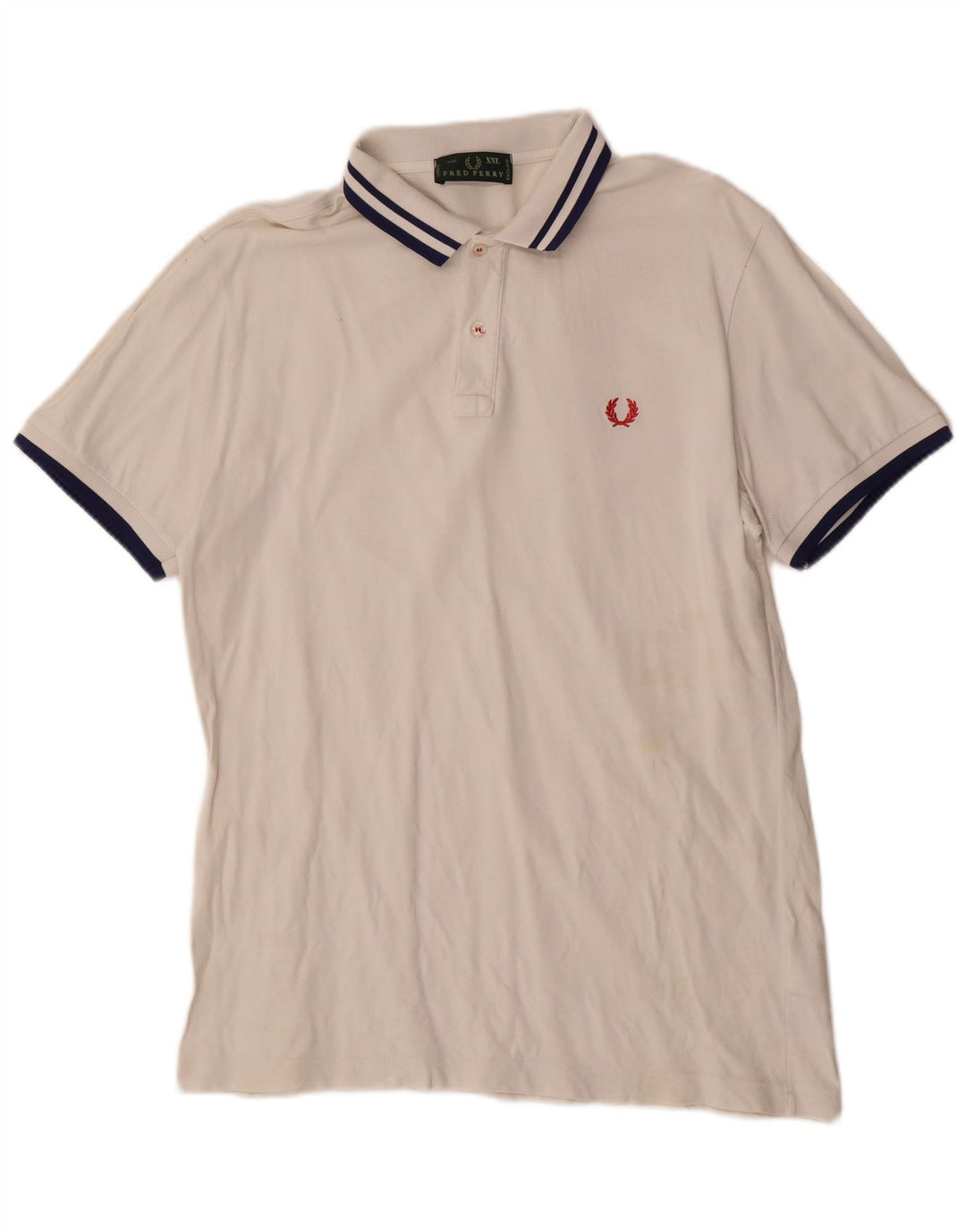 Męska koszulka polo Fred Perry 2XL, bawełniana w białe paski
