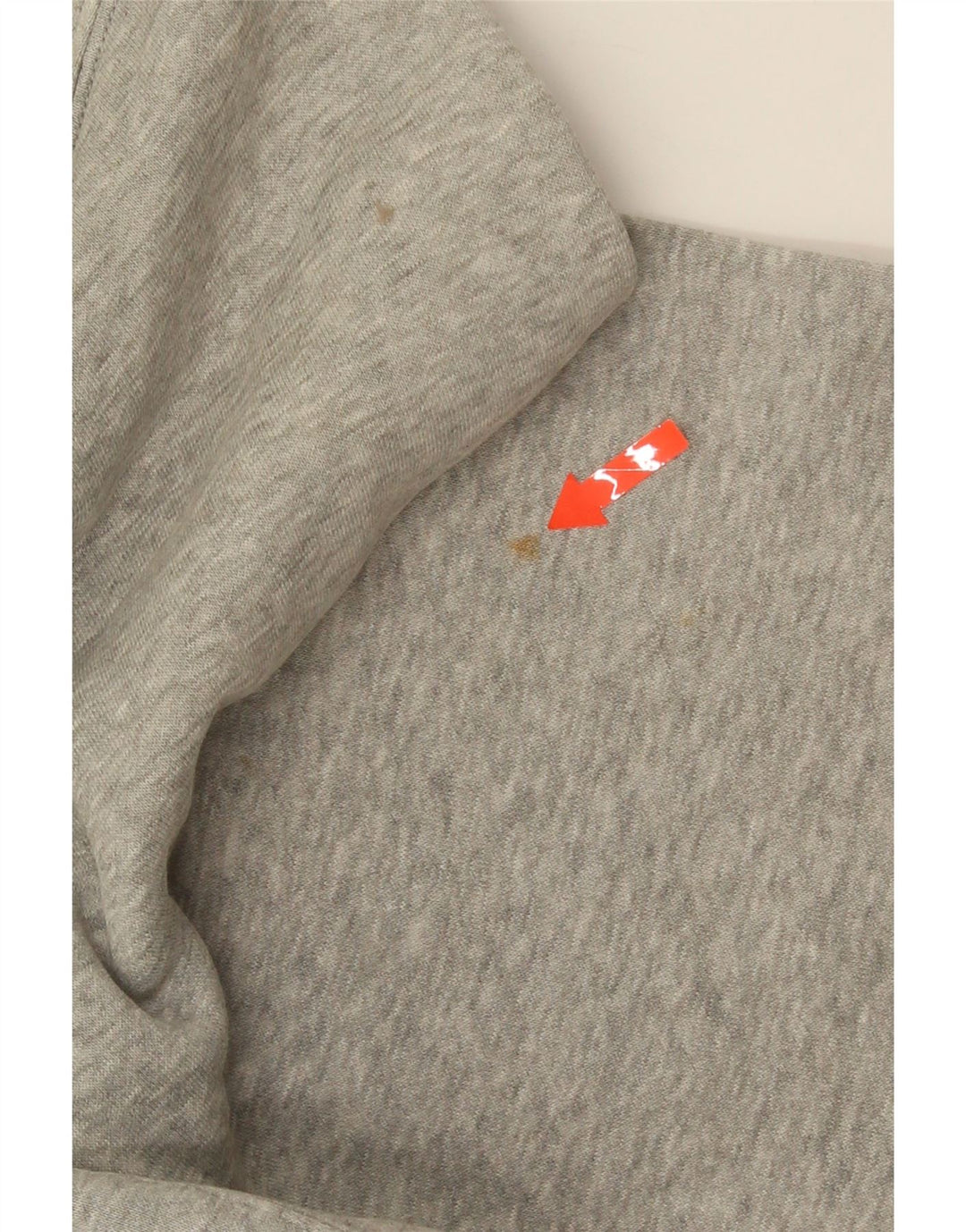 Męska bluza z kapturem Nike, średnia, szara, bawełniana nakrapiana