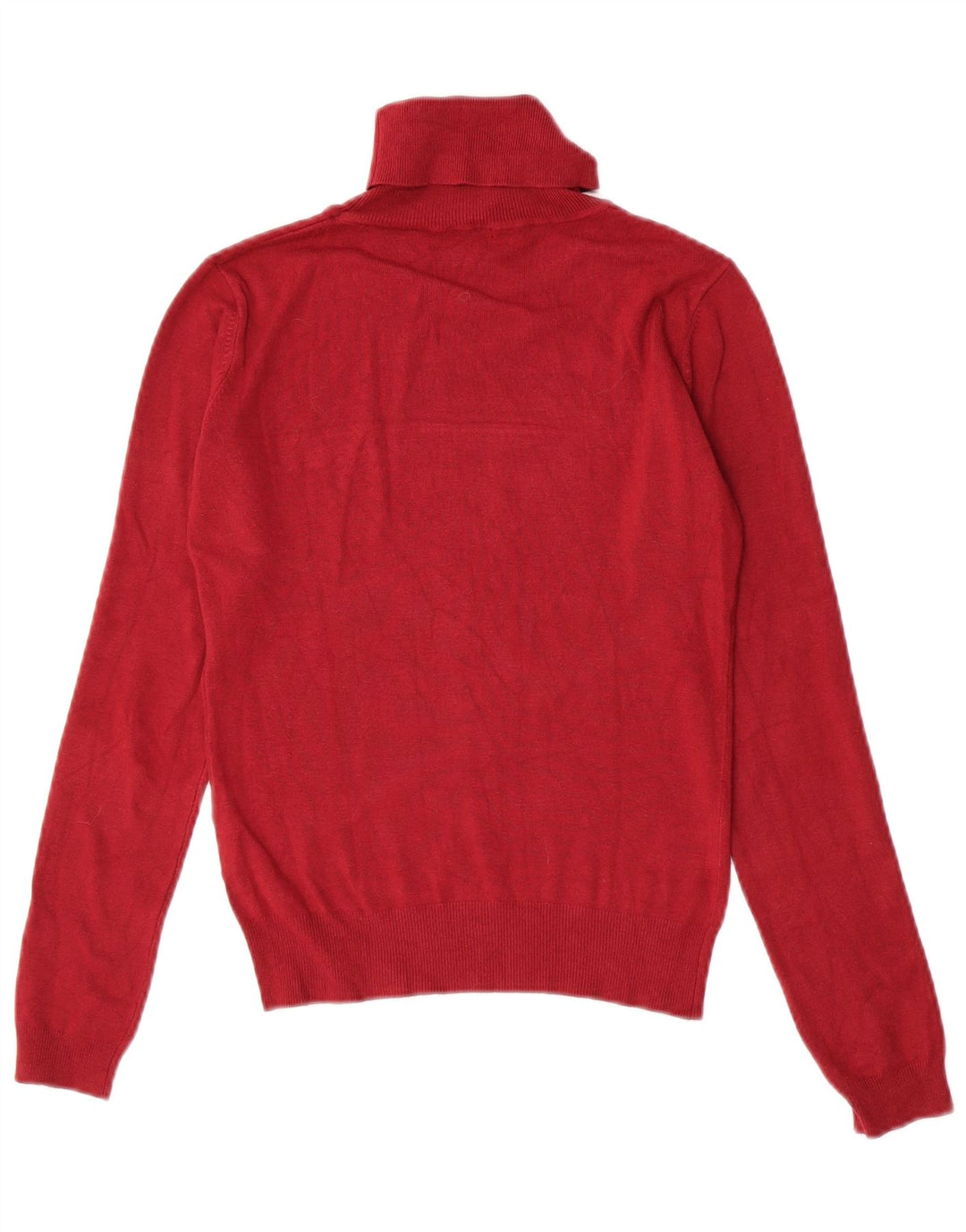 Damski sweter Guess z grafiką i okrągłym dekoltem UK 10, mały, czerwony