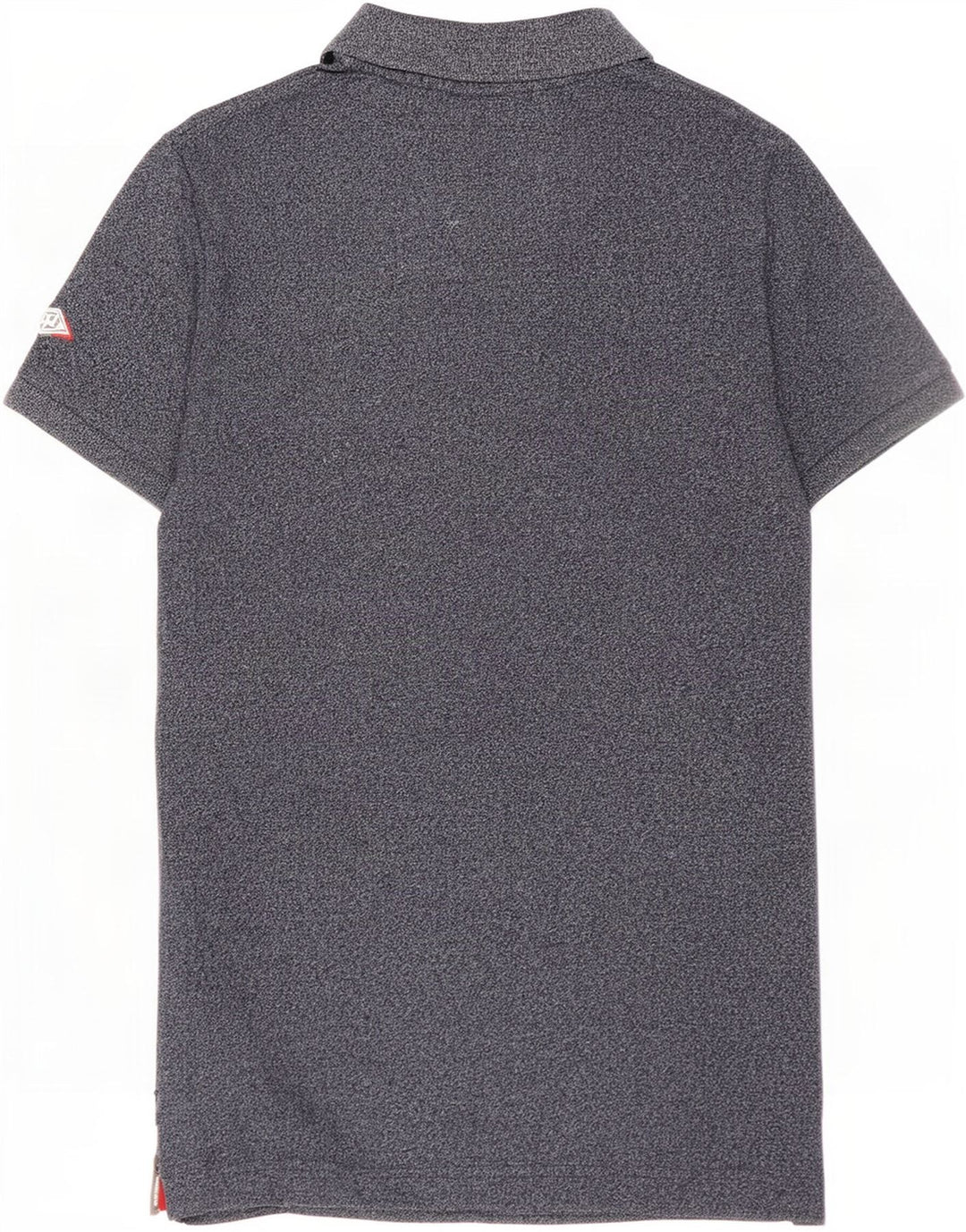 Męska koszulka polo Superdry o regularnym kroju, średnia, granatowa, bawełniana