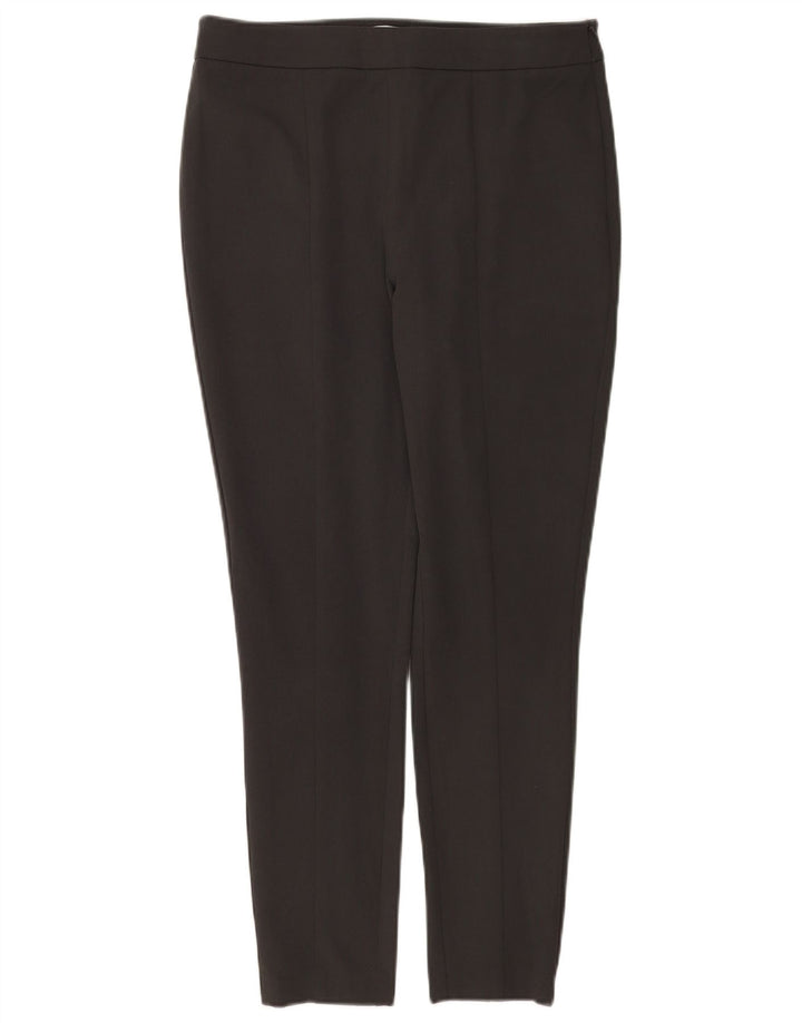 Damskie spodnie typu chino REISS UK 12 Medium W30 L28 Szary poliester